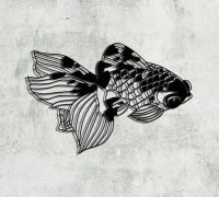 STL file bass fishing wall art fathers day wall decor 2d art 🎣・3D printer  design to download・Cults