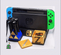 Free STL file Switch Dock Cover - Zelda Tears of the Kingdom 🕹️・3D printer  design to download・Cults