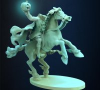 Free 3D file Headless Horseman 🎃・3D printable object to download・Cults