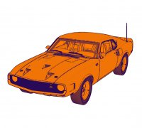 shelby gt500 3D Models to Print - yeggi