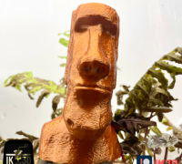 STL file moai 🗿・3D print design to download・Cults