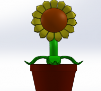 STL file Plants vs Zombies Garden Warfare 2 Sunflower 🌻・3D print model to  download・Cults