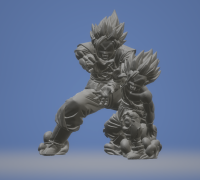 Goku - Kamehameha! Large model - Superior detail version