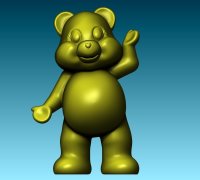 STL file BEAR SUPER BEAR ADVENTURE 🐻・3D printable model to download・Cults