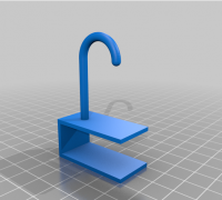 Fichier STL Wall hooks - Crochets muraux 🪝・Plan imprimable en 3D