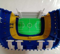 STL file SHIELD Club Atletico Boca Juniors (ARGENTINA)・3D printer design to  download・Cults