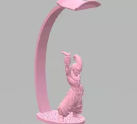 STL file Dragon Bust, Decoration, Headset Stand, Jewelry Holder