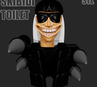 STL file SKIBIDI TOILET saint 🚽・Model to download and 3D print・Cults