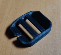 Backpack strap clips by Rene, Download free STL model