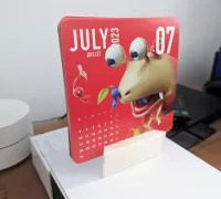 calendar stand 3D Models to Print - yeggi