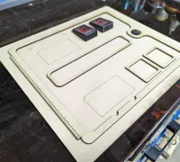 Fake Arcade Coin Door Laser Cutter Project by
