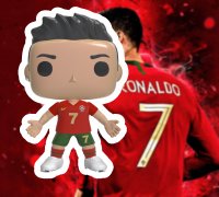 Personalized Funko Pop, Pop Cristiano Ronaldo, AL NASSR FC Cristiano Ronaldo  07, Toy, Figure, Football, Cristiano Ronaldo 