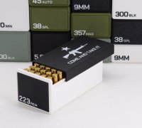 Ammo box 5.56-.223 by Mupshot, Download free STL model