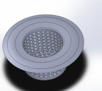 Free 3D file Shower Drain Hair Filter 🚿・3D printing template to