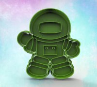 STL file Astronaut Cookie Cutter / Astronaut Cookie Cutter 🧑‍🚀・3D print  object to download・Cults