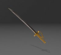 Berserk Golden Age and Godo Dragon Slayer Sword Pack | 3D model