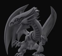 STL file armed dragon lv 10 white - anime version - yugioh・3D