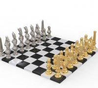 harry potter magic chess set 3D Models to Print - yeggi