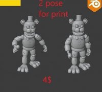 STL file Withered Foxy ( FIVE NIGHTS AT FREDDY'S / FNAF ) 🎮・3D printable  model to download・Cults