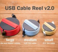 usb cable reel 3D Models to Print - yeggi