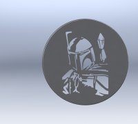 3D Printed Star Wars Light Side Coaster Set 