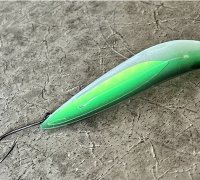 Angry Troutbluegill Glide Bait 170mm 87g - 3d Printed Trout Lure