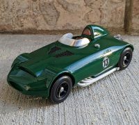 Pinewood Derby Car Body – 3D Print STL Body Corvette