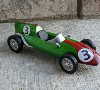 Studio-R4, Pinewood Derby Kit, 3D CAD Model Library