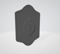 Security Officer Badge 3D model 3D printable