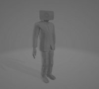 STL file G-MAN SKIBIDI TOILET 🚽・3D print design to download・Cults