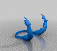 STL file Raptor Arm costume for chicken 💪・3D printer design to