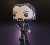 john wick 2 3D Models to Print - yeggi