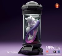 STL file mewtwo pokemon 🐉・3D printer design to download・Cults