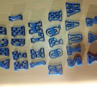 STL file Letter mold 🎨・3D printing template to download・Cults