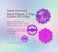 STL file POLYMER CLAY EARRING CUTTERS COLLECTION X28 DESIGNS 💍・3D print  design to download・Cults