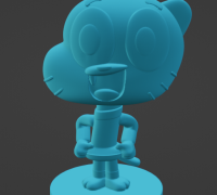 3D model Darwin - The Amazing World Of Gumball VR / AR / low-poly