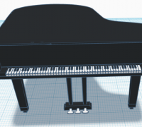 Free STL file Piano 🎨・3D printer model to download・Cults