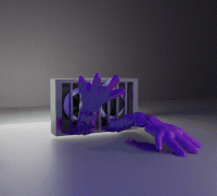 Rainbow Friends Purple Magnet by Tdub5 (PrintNPlayToys), Download free STL  model