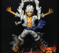STL file Luffy gear 5 nika One Piece Custom ⚙️・3D printer