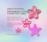STL file GEO POLYMER CLAY CUTTER SET・3D printer model to download・Cults