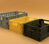 Stackable Storage Bin with Removable Dividers by Traincrossin, Download  free STL model