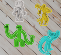 STL file Blue // Rainbow Friends 🌈・3D printable design to download・Cults