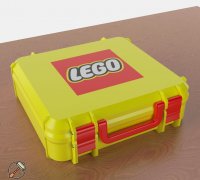 LEGO Storage Box Medium BLACK with Sorting Tray