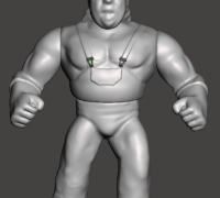 OBJ file wwf wwe aew ecw wcw retro・3D printer design to download・Cults