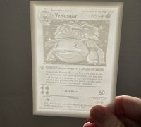 STL file 3D Printed Proxy Pokemon Cards - Mew 🐉・3D print object to  download・Cults