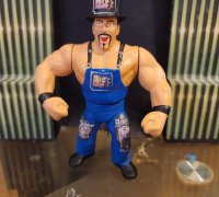 OBJ file wwf wwe aew ecw wcw retro・3D printer design to download・Cults