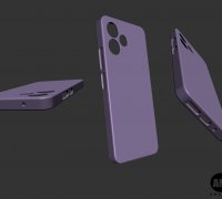 Xiaomi Poco C65 Purple - 3D Model by Rever_Art