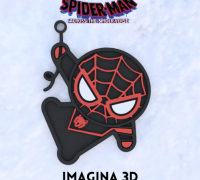 STL file Spiderman funko Keychain 🦸‍♂️・3D printable model to