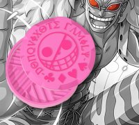 STL file One Piece - Doflamingo glasses 👓・3D print object to