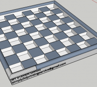 Wormhole Chess Board - 3D model by DaveMakesStuff on Thangs